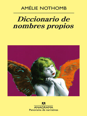 cover image of Diccionario de nombres propios